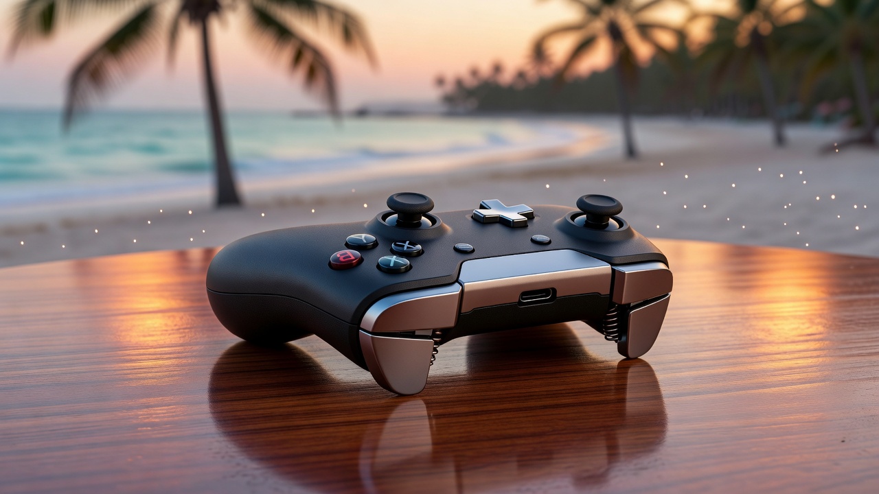 Android controller gaming accessory product shot